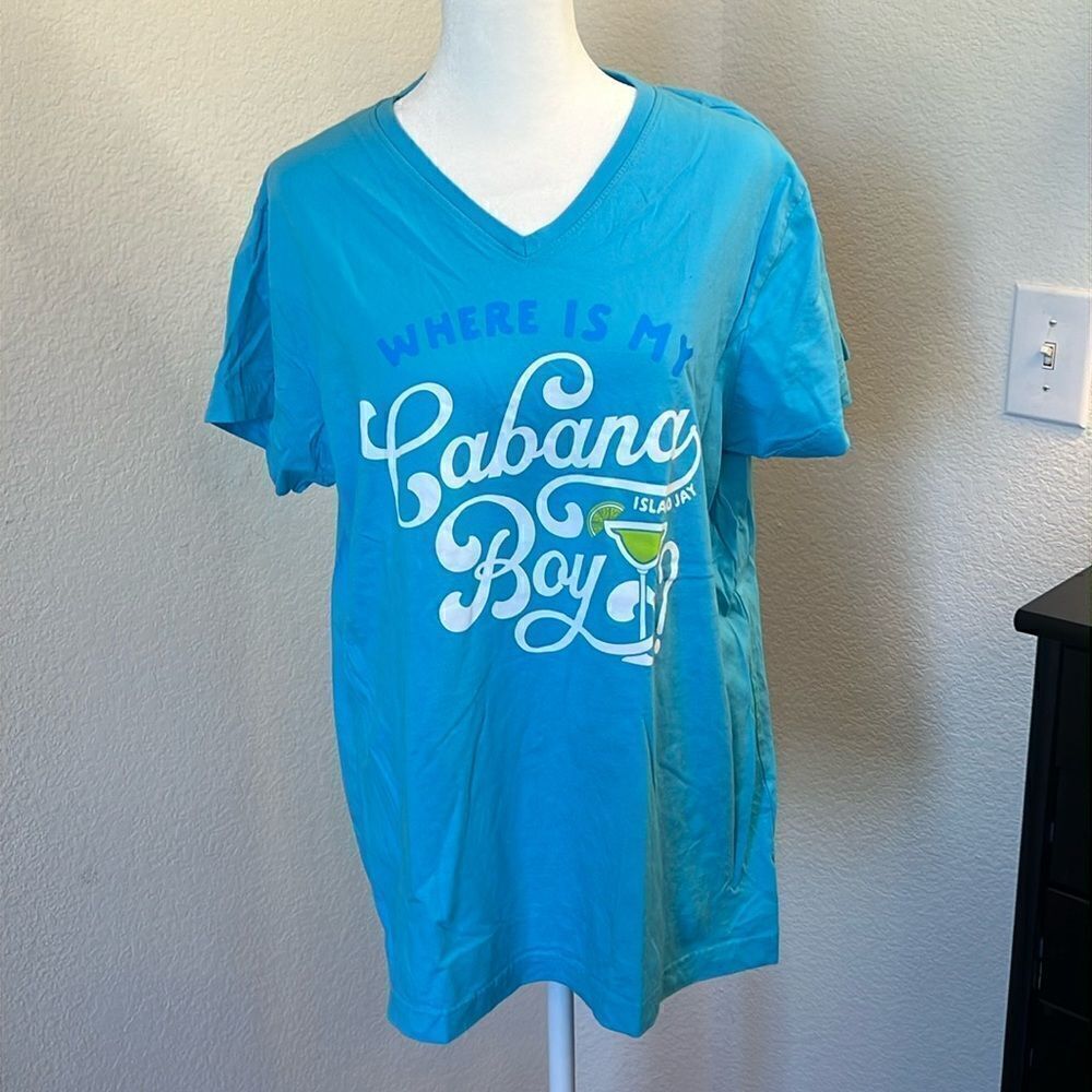 L.A.T. Live and Tell "Where is My Cabana Boy" T-Shirt - Size XL